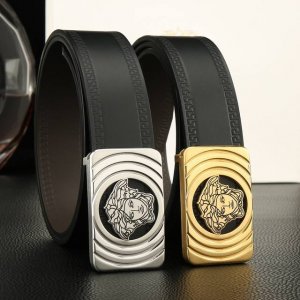 特 范思哲秘原单高端品质专柜官网同步支持Nfc感应宽度3.8精美钢扣头意大利双面进口头层小牛皮原版花纹纹理消晰真实感超强打造全新的视觉3D郊果高端客户入手送礼自