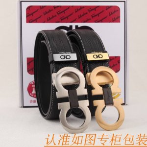 腰带皮带：菲拉格幕原单牛皮腰带 男款皮带：材质百分百头层牛皮腰带保证真皮皮带，专柜原单品质、做工精细，时尚大牌，送人自用首选包装： 请认准如图专柜包装赠送打孔器