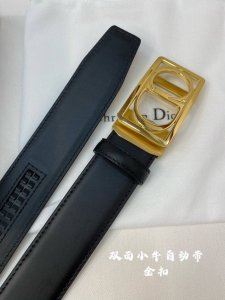特 迪奥男士自动腰带- 宽度35Mm316精品钢扣 精工打造 手感柔软 可以裁剪