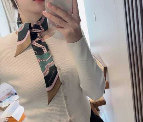 盛宴 Twilly 爱马仕 Hermes 2025 100%桑蚕丝，18姆米斜纹真丝 86X5Cm 双面图案