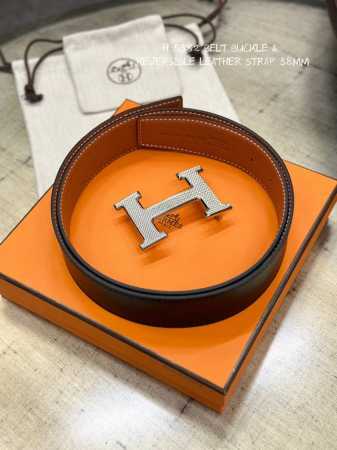 特 H 5382 BELT BUCKLE & REVERSIBLE LEATHER STRAP 38MM - 点击图像关闭