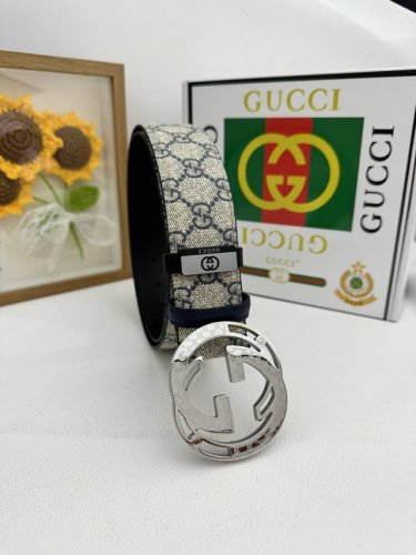 品名：古奇.Gu...Ci 原单 材质：原单牛皮腰带 专柜原单品质、做工精细，时尚大牌，送人自用首选包装： 请认准如图专柜包装赠送打孔器手提袋专柜礼盒宽度3.8