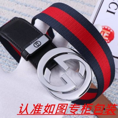 品名：古奇.Gu...Cci原单 材料：百分百头层牛皮，保证真皮。24K纯钢扣双面可用专柜同等质量， 送人自用首选 包装： 请认准如图专柜包装，