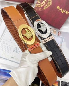 皮带: Stefen Rcici.史特芬.尼茨 腰带: 顶级原单复刻.私人订制高端特供版 等级: 进口原厂头层鳄鱼皮纹路-24K纯钢材质.镶钻石真空电镀工艺.老