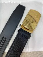 普拉达男士自动腰带- 宽度34Mm 316精品钢扣 精工打造 手感柔软 可以裁剪