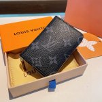 Lv老花卡包钥匙包，经典老花卡包零钱包两用，超纤材质