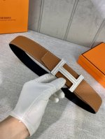 特 官网同步 3.8宽 爱马仕专柜同步 施华洛水晶钻扣 进口原版皮带身 双面八字尾 双面可用 细节紧跟專櫃步伐 精钢五金