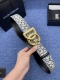 品牌Dg No.550 描述这款腰带配以水牛皮衬里，覆以Monogram 牛皮。展现细腻的品牌特质。 板扣；40宽 Monogram牛皮；意大利双面头层牛皮 法