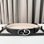 G家。商务休闲、正装均可佩戴！3.8Cm 最新款扣头，抛光扣头、时尚百搭