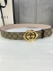宽度4.0Cm Gucci Marmont系列每一季都会推陈出新 为灵感源于70年代的标志性镶嵌施华洛世奇元素水晶Gg钢扣 配件注入现代精髓 Supreme帆布