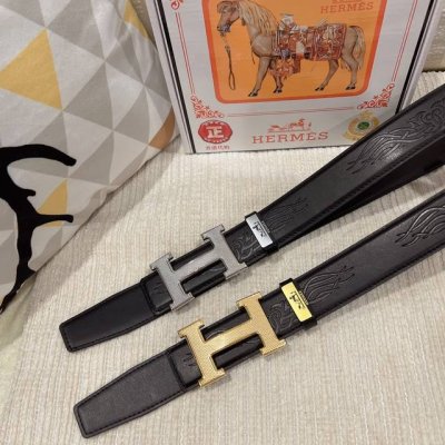 品名：爱马仕.Hermès 原单 材质：原单牛皮腰带 百分百头层牛皮腰带保证真皮，24K纯钢扣，专柜原单品质、做工精细，时尚大牌，送人自用首选 包装： 请认准如