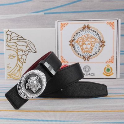 腰带皮带：范思哲原单牛皮腰带 男款皮带：材质百分百头层牛皮腰带保证真皮皮带，专柜原单品质、做工精细，时尚大牌，送人自用首选包装： 请认准如图专柜包装赠送打孔器手