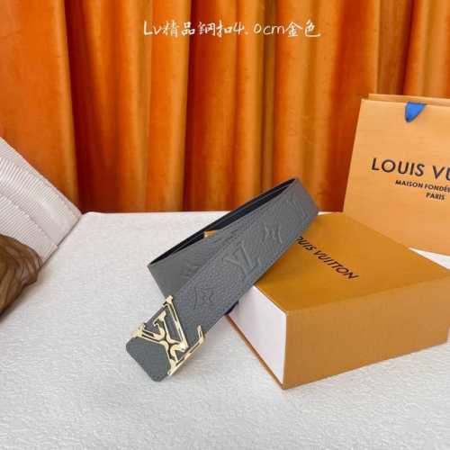 Louis Vuitton驴牌 ：经典原单品质，经典压花面原版平纹底，搭配原单精品钢扣，精工制作，细节看图，实物拍摄，高端奢华，宽度4.0Cm