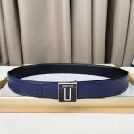 男士Tf 汤尼.福特 牛皮。柔软细腻，百搭大方，宽3.8Cm 、 官网同步，纯铜五金，商务休闲！