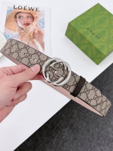 特P150 古奇 顶级货品 宽度4.0Cm 经典防水面料，搭配小牛皮底皮，树膏磨砂底皮。 经典永不过时