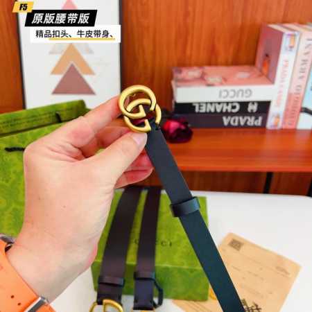 原版品质打孔 品牌：古奇G家 男女 颜色：黑 扣头：金 扣头：原版精品纯铜五金扣头 带身：原版牛皮 尺寸：宽约：3.8 3.0 2.0Cm 长约：95Cm-12 - 点击图像关闭