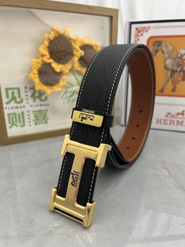 品名：爱马仕.HermèS 原单 材质：原单牛皮腰带 百分百头层牛皮腰带保证真皮，24K纯钢扣，专柜原单品质、做工精细，时尚大牌，送人自用首选 包装： 请认准如