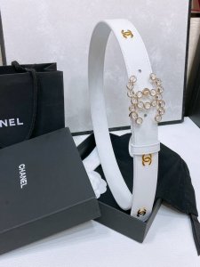 Chanel 24C 树脂水晶 Logo搭扣 黄铜金属进口胎牛皮平纹带身 饰有Cc小Logo手感柔软 细腻 3.0Cm