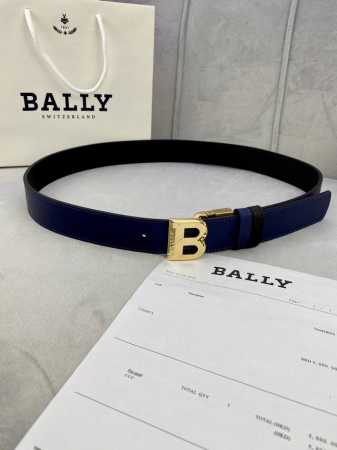 3.5Cm Bally 巴利 平纹 内衬头层小牛皮 ：配有金 银 字母扣头该皮带可调节，且能根据需要剪裁质量保证达到修身效果 - 点击图像关闭