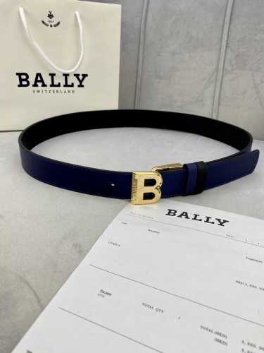 3.5Cm Bally 巴利 平纹 内衬头层小牛皮 ：配有金 银 字母扣头该皮带可调节，且能根据需要剪裁质量保证达到修身效果