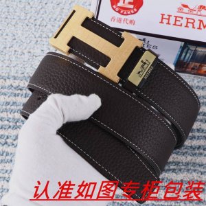 男士腰带：爱马仕 原单 腰带 男士皮带：百分百头层牛皮，保证真皮。24K纯钢扣双面可用专柜同等质量， 送人自用首选 包装： 请认准如图专柜包装，赠送打孔器，银联