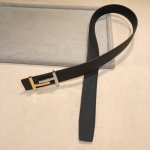特 -Hermes-H D'ancre Belt Buckle & 38Mm 最新款鍍鈀金属扣 双面两用 原版皮