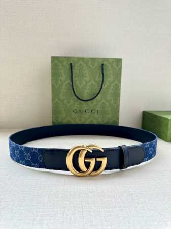 宽度3.8Cm Gucci 每一季，品牌标识都会吐故纳新，于经典之中融入新意。在这款腰带上，经典gg标识以亮眼之姿生动呈现，与双g造型配件相得益彰。 黑色和灰色 - 点击图像关闭