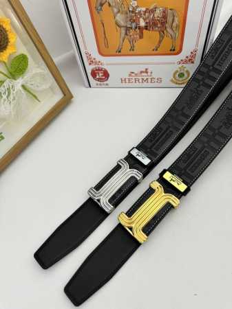 品名：爱马仕.Hermès 原单 材质：原单牛皮腰带 百分百头层牛皮腰带保证真皮，24K纯钢扣，专柜原单品质、做工精细，时尚大牌，送人自用首选 包装： 请认准如 - 点击图像关闭