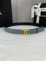 特P180 宽度3.0Cm Chanel （香奈儿）进口柔软小牛皮支持Nfc芯片官方网站链接扫码验证、金 银压砂金属精品钢扣。