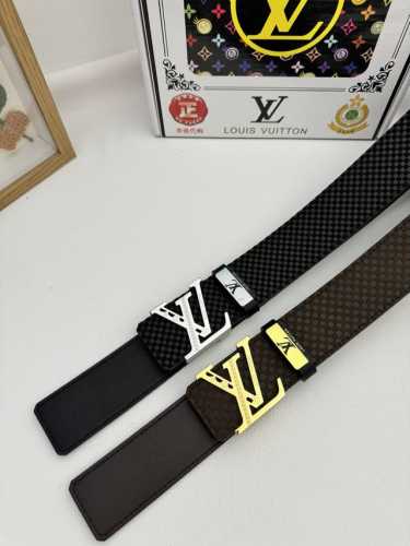 品名：Lv..路易..威登原单 材质：原单牛皮腰带 百分百头层牛皮腰带保证真皮，24K纯钢扣，专柜原单品质、做工精细，时尚大牌，送人自用首选包装： 请认准如图专