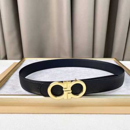 男士费拉，、柔软细腻，百搭大方，宽3.5Cm 、 官网同步，不锈钢五金、商务休闲均可使用！ - 点击图像关闭