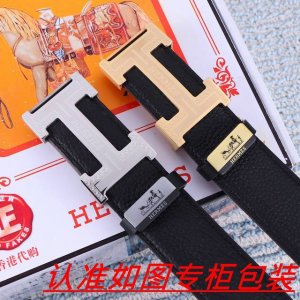 品名：爱马仕...原单 材料：百分百头层牛皮，保证真皮。24K纯钢扣双面可用专柜同等质量， 送人自用首选 包装： 请认准如图专柜包装，赠送打孔器，银联发票，宽度