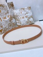 特 Dior Montaigne 腰帯 20毫米黑色光滑牛皮革和粉色渐变仿水晶 、双面头层小牛皮 码数75-100欧