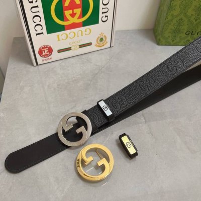 品名：古奇.Gu...Ci 原单 材质：原单牛皮腰带 专柜原单品质、做工精细，时尚大牌，送人自用首选 包装： 请认准如图专柜包装赠送打孔器手提袋专柜礼盒宽度3.