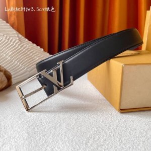 特P180 路易威登 3.5Mm 男款 双面原厂小牛皮 精品原单扣头 专柜同款 顶级品质