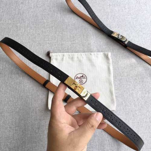 爱 马 仕 专柜 爆款女士Kelly腰带 宽1.8Cm 双面头层原版牛皮 正品开模 精致 高贵 奢华有品味 长短可自行调节