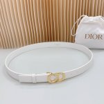 特 3.0Cm迪奥新款腰带，双面头层牛皮皮料，长度：.75.80.85.90.95.100欧， 铜 五金扣原版开模定制庆祝]