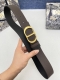迪奥 3.5Cm 这款 30 Montaigne Avenue 腰带从同名手袋汲取灵感，是二零二三年秋季新品。采用黑色光滑 牛皮革精心制作，质感柔软，设计优雅，