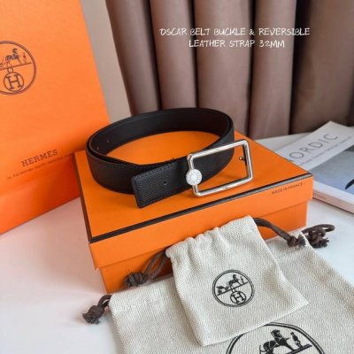 特 Hermes 爱马仕 宽度：3.2Cm 代购品质 腰带手工品质进口精选优质皮，搭配精钢金属挂扣 双面可用 进口Togo皮带身 工艺细节处理到位 注重细节不败