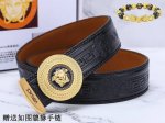 皮带 范思哲.Ver 原单 腰带 百分百头层牛皮 保证真皮 24K纯钢扣双面可用专柜同等质量 送人自用首选 包装 请认准如图专柜包装 赠送打孔器 银联发票 宽度
