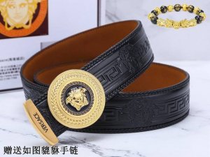 皮带 范思哲.Ver 原单 腰带 百分百头层牛皮 保证真皮 24K纯钢扣双面可用专柜同等质量 送人自用首选 包装 请认准如图专柜包装 赠送打孔器 银联发票 宽度