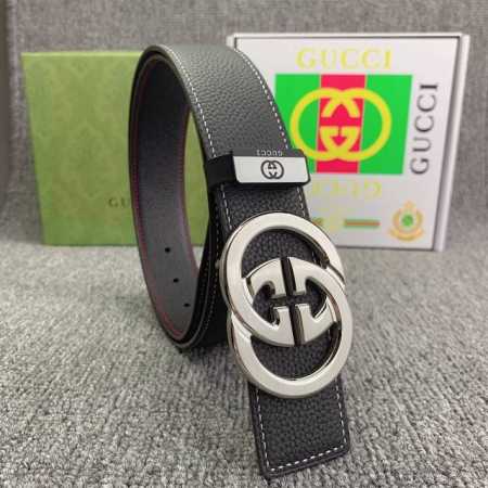 品名：古奇.Gu...Ci原单 材质：原单牛皮腰带 百分百头层牛皮腰带保证真皮，24K纯钢扣，专柜原单品质、做工精细，时尚大牌，送人自用首选 包装： 请认准如图 - 点击图像关闭
