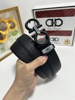 品名：菲拉格幕 原单 材质：原单牛皮腰带 百分百头层牛皮腰带保证真皮，24K纯钢扣，专柜原单品质、做工精细，时尚大牌，送人自用首选 包装： 请认准如图专柜包装赠