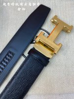 特 Hermes男士自动腰带- 宽度35Mm 316精品钢扣 精工打造 手感柔软 可以裁剪