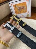 品名：爱马仕.Hermès C原单 材质：原单牛皮腰带 百分百头层牛皮腰带保证真皮，24K纯钢扣，专柜原单品质、做工精细，时尚大牌，送人自用首选