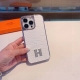 爆款上架爱马仕-Hermes鳄鱼纹H手机壳全包包边壳 型号：为了不出现报错型号，请打开本机查看手机设置显示的型号 Iphone16系列更新 Iphone16Pr