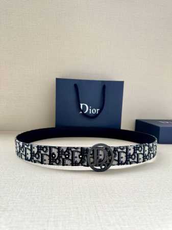 Dior 宽度3.5Cm 这款金色饰面黄铜腰带扣是春季系列新品，致敬经典的 Oblique 图案。可与各式 35 毫米腰带搭配，彰显优雅气质与视觉风格。 - 点击图像关闭