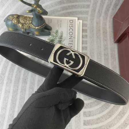 Lv 特种皮腰带系列 ，原厂五金精品不锈钢扣，手感柔软舒适 宽3.8Cm。 - 点击图像关闭