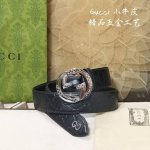 Gucci.古驰 全套包装 3.8Cm进口小牛皮压花, 专柜正品1:1完美复刻. 原版牛皮底, 采用热压印技术的gucci Signature皮革精制而成，触感