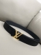 特 Lv 路易威登 4.0热压立体小牛皮 高品质钢扣 金白 官网新款同步更新